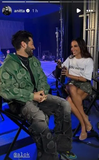 Alok e Anitta em nova parceria