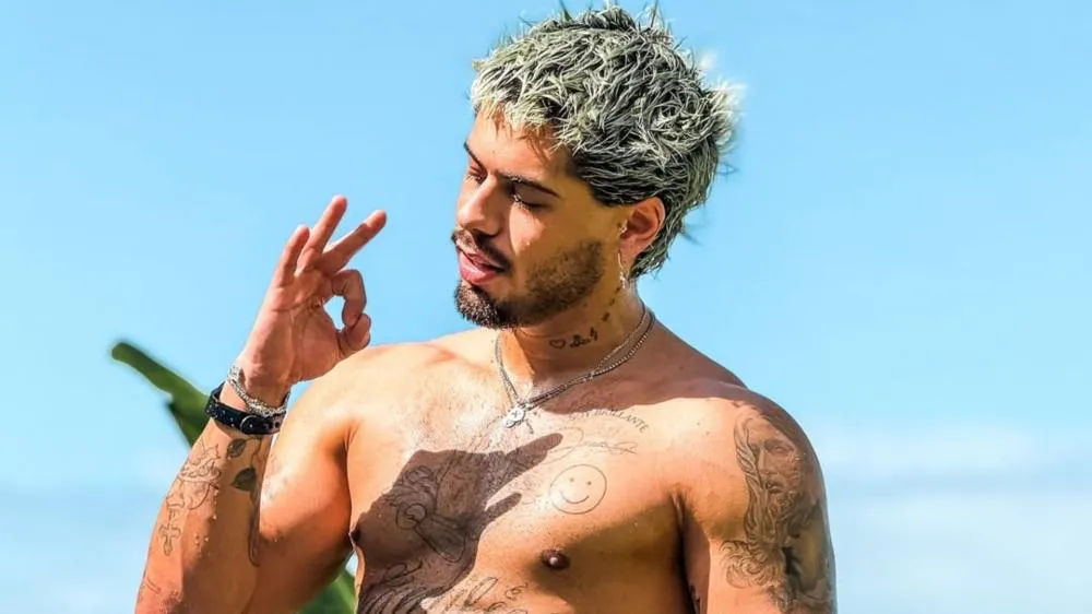 Zé Felipe ironiza em resposta a boatos sobre sua sexualidade: “Ciúme do c* dos outros”