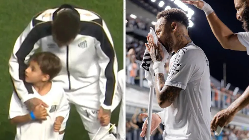 Atitude de Neymar com criança e comemoração em apoio a Vini Jr viralizam na web: “Sabe o tamanho que tem”