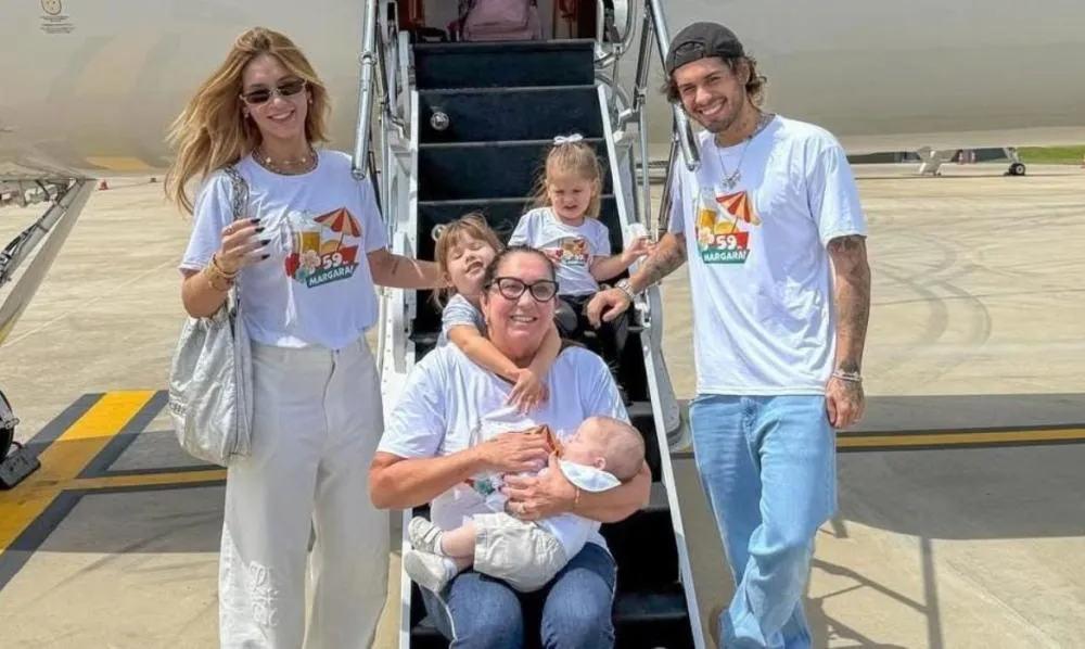 Virgínia leva a mãe para as Bahamas para comemorar aniversário de 59 anos; confira as fotos