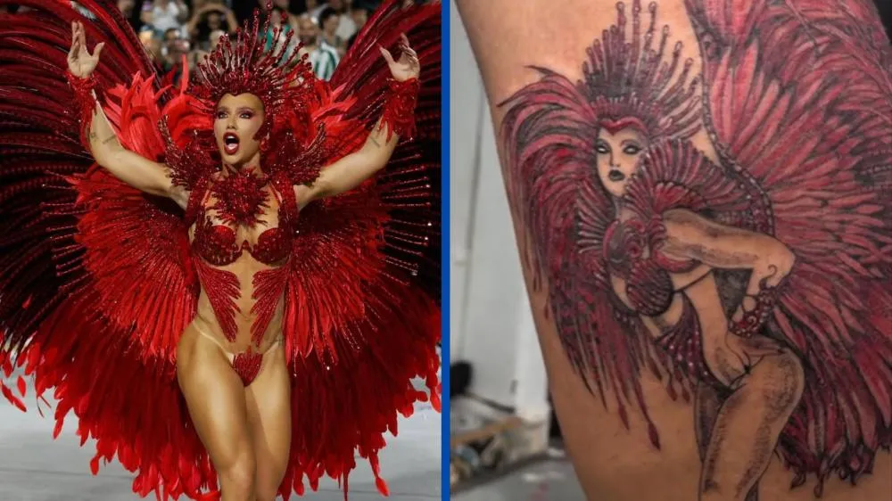 Fã de Virgínia Fonseca divide internautas com tatuagem gigante da influenciadora