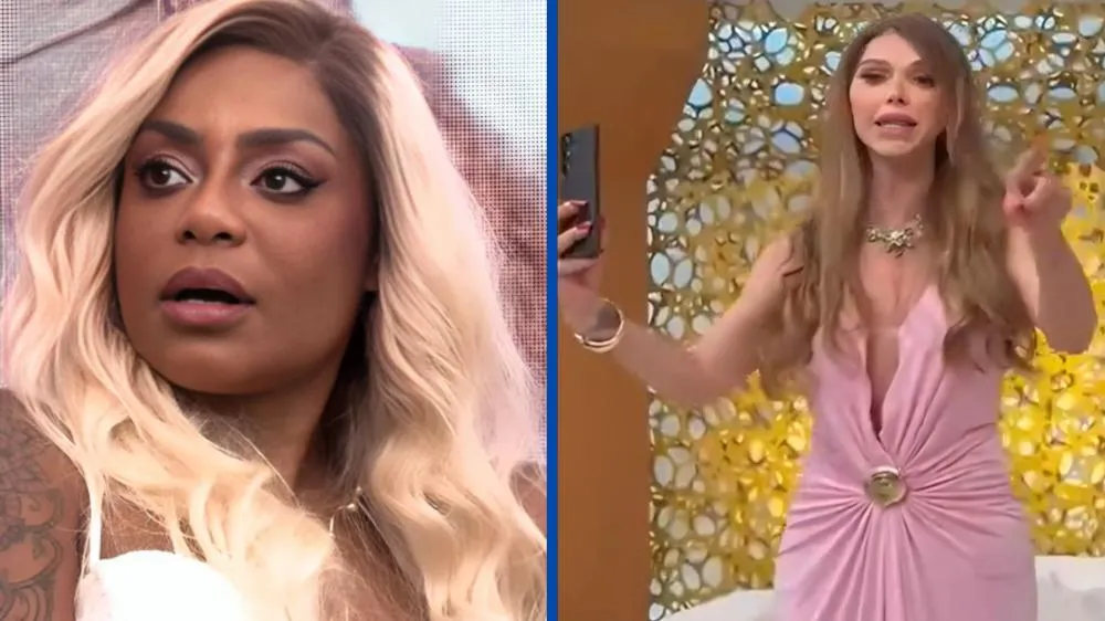 Léo Aquilla sai em defesa de Simone Garuti no Superpop e avisa: “Com outra apresentadora, eu não piso mais aqui”