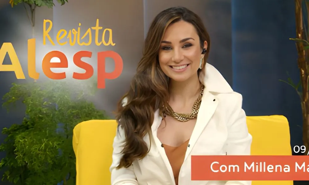 Estreia do Revista Alesp marca comando de Millena Machado nas tardes da TV