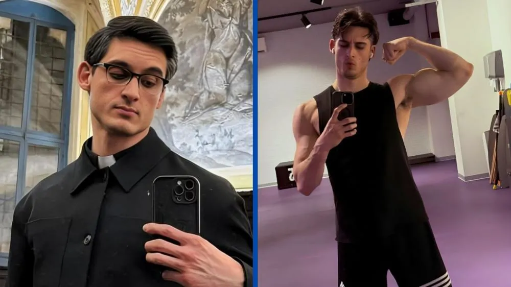 Padre 'galã' viraliza após deixar sacerdócio por não manter o celibato: “Não consigo viver sem sexo”