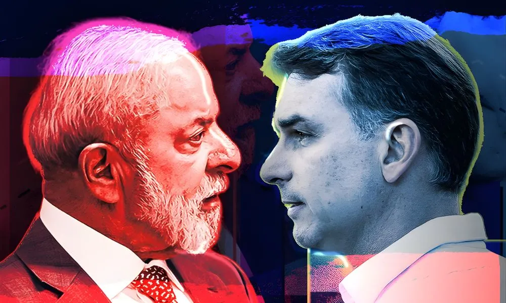 Flávio assume liderança em disputa presidencial e rejeição de Lula aumenta, aponta pesquisa