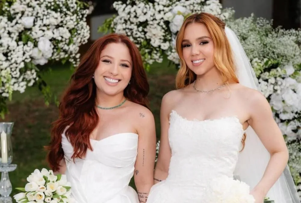 Mari Fernandez e Júlia Ribeiro anunciam que estão à espera do 1º filho “Agora somos três”