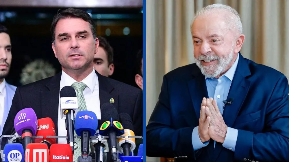 Flávio Bolsonaro detona Lula por cancelar viagem à posse do novo presidente do Chile: “Não consegue conviver com quem pensa diferente”