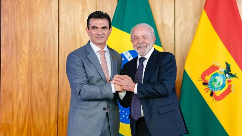 Lula e presidente da Bolívia assinam acordo para fortalecer combate ao crime organizado