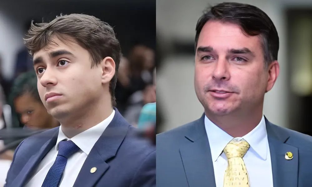 Números de Flávio Bolsonaro e Nikolas Ferreira são encontrados em celular de Vorcaro
