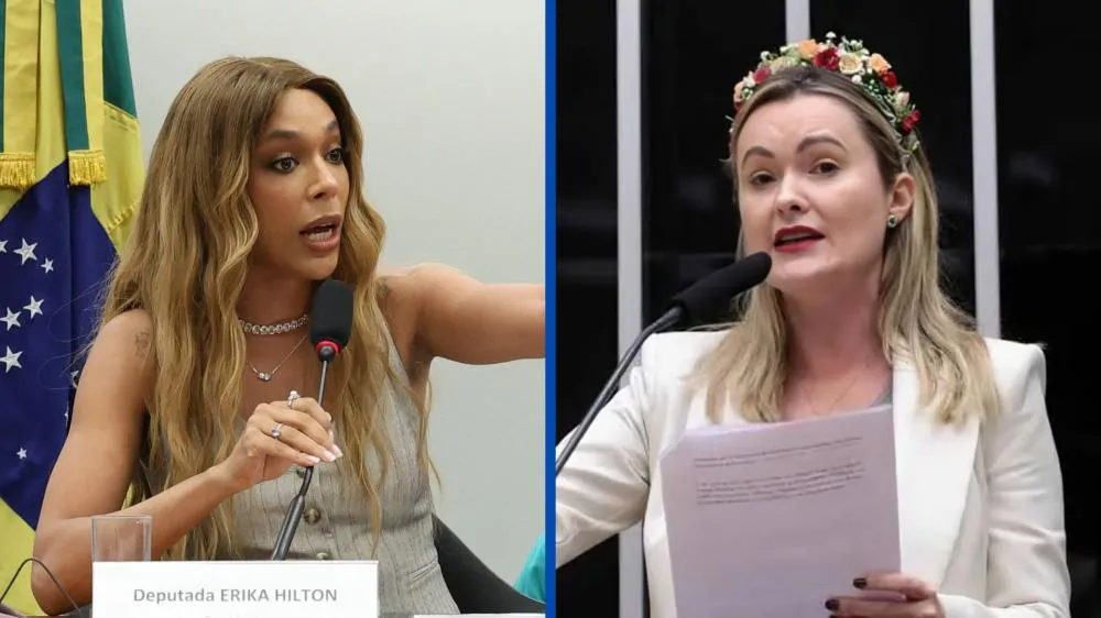 Erika Hilton desliga microfone de deputada do PL em sua estreia na presidência da Comissão das Mulheres