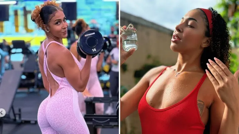 Influenciadora fitness diz que passou a usar perfume masculino para evitar cantadas na academia