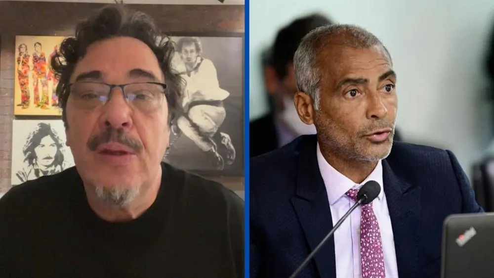 Casagrande detona Romário após ausência no Congresso e senador responde: “Calado é um filósofo”