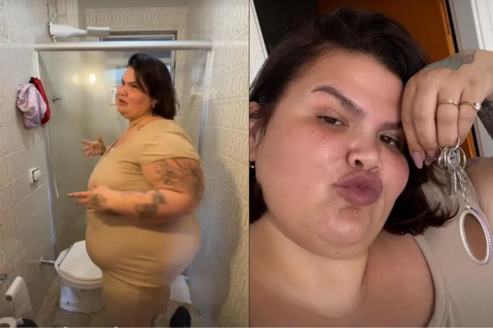 Thais Carla financia apartamento em São Paulo: “fiquei preocupada com o box, mas super dá para eu passar.”