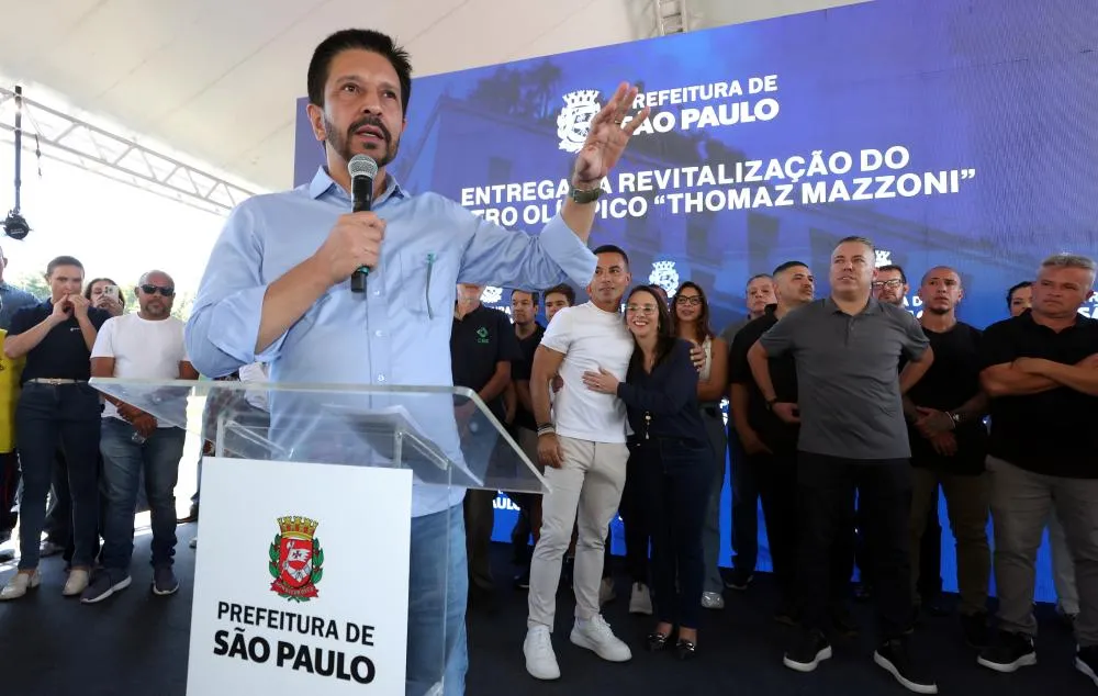Ricardo Nunes entrega centro esportivo revitalizado e amplia rede olímpica em SP