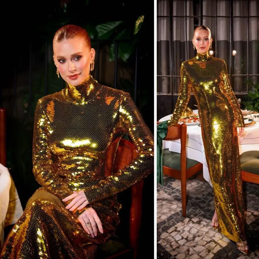 Marina Ruy Barbosa usa vestido de R$40 mil é criticada e rebate comentários maldosos