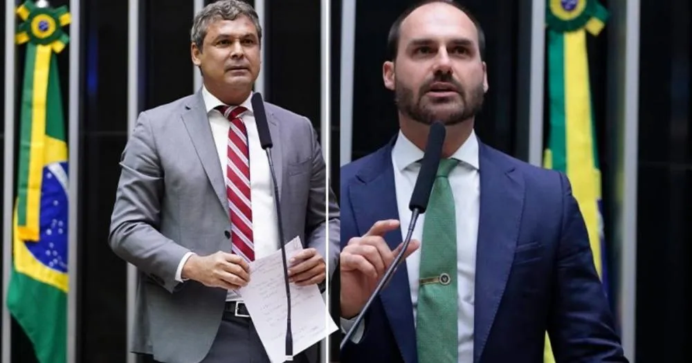Lindbergh Farias aciona STF e pede prisão de Eduardo Bolsonaro após falas sobre eleições