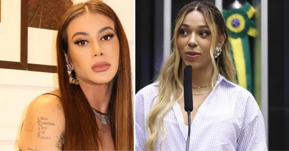 Influenciadora trans Apoline critica Erika Hilton na Comissão da Mulher “Ela assumiu um papel que não é o certo”