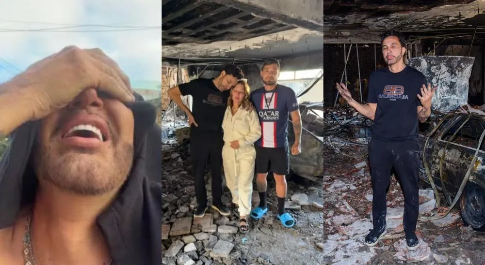 Pai de MC Gui revela único lugar da casa preservado em incêndio e surpreende / Reprodução Instagram @rogerio / Agnews