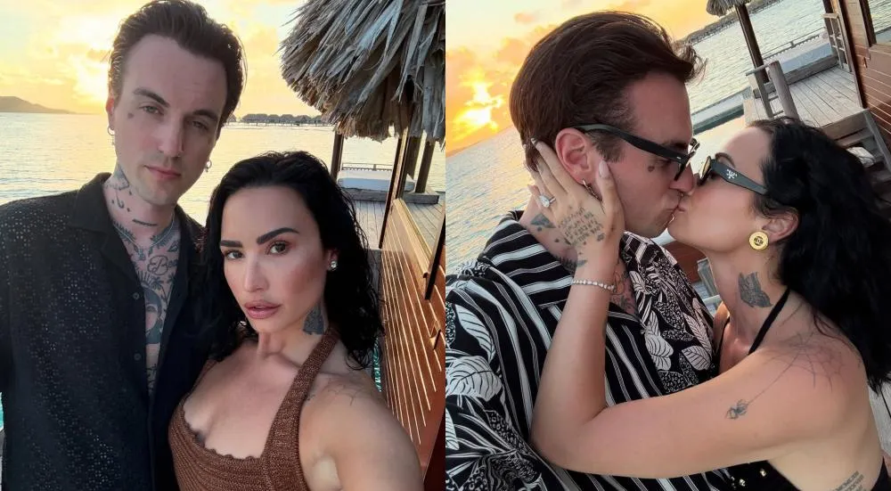 Marido perde primeiro aniversário de casamento com Demi Lovato: “A gente vai fingir que está tudo bem”