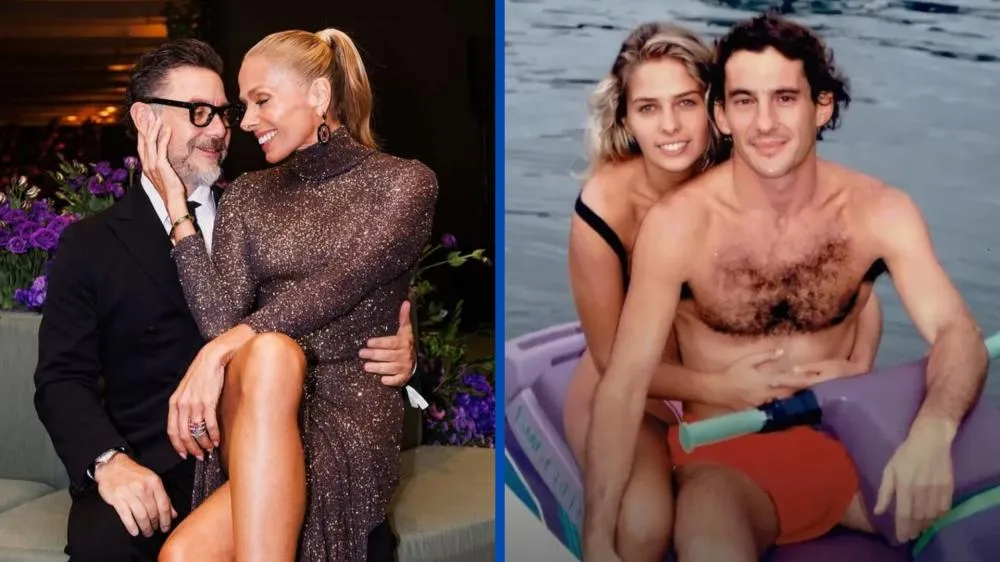 Adriane Galisteu revela incentivo do marido ao falar sobre Ayrton Senna: “Não tem ciúmes”