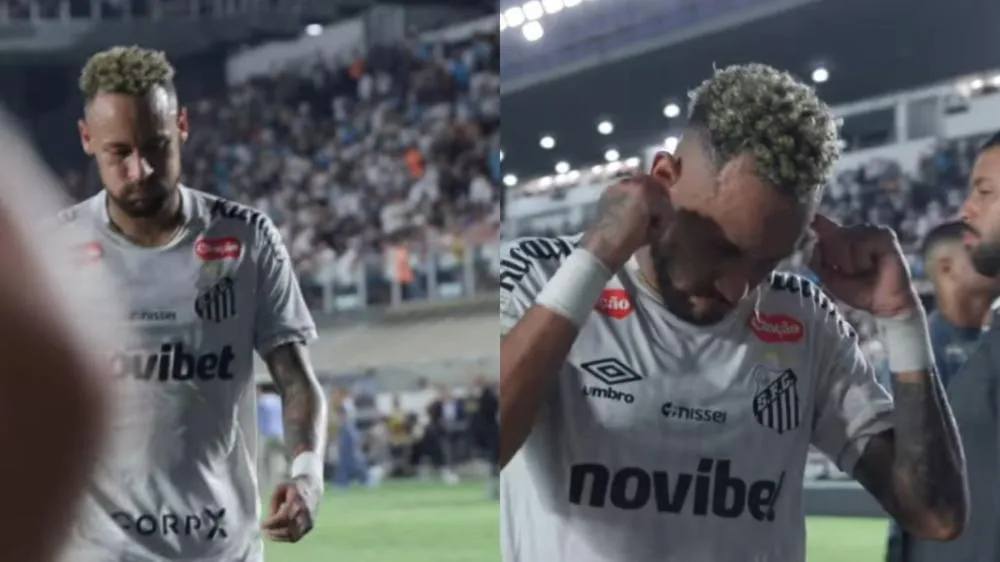 Neymar perde a paciência, xinga perfil esportivo e se envolve em nova polêmica após derrota do Santos / Reprodução Instagram