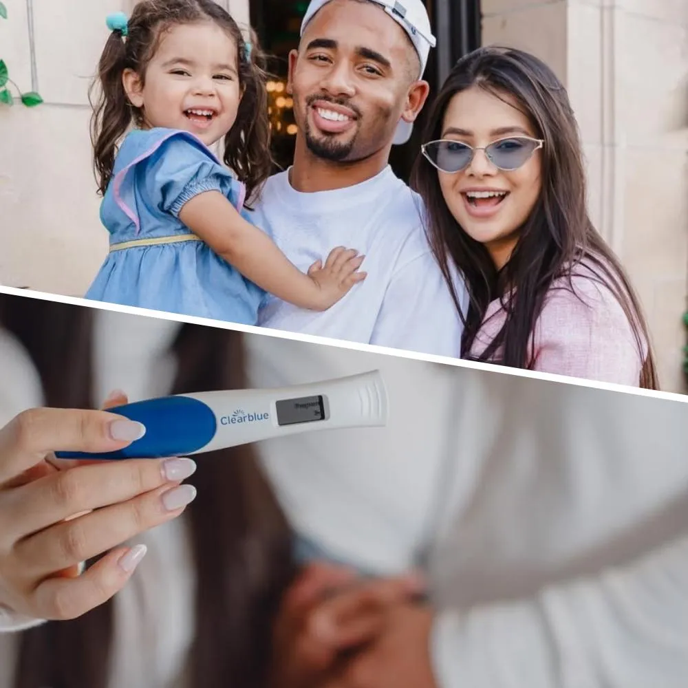Gabriel Jesus e Raiane Lima estão a espera do segundo herdeiro