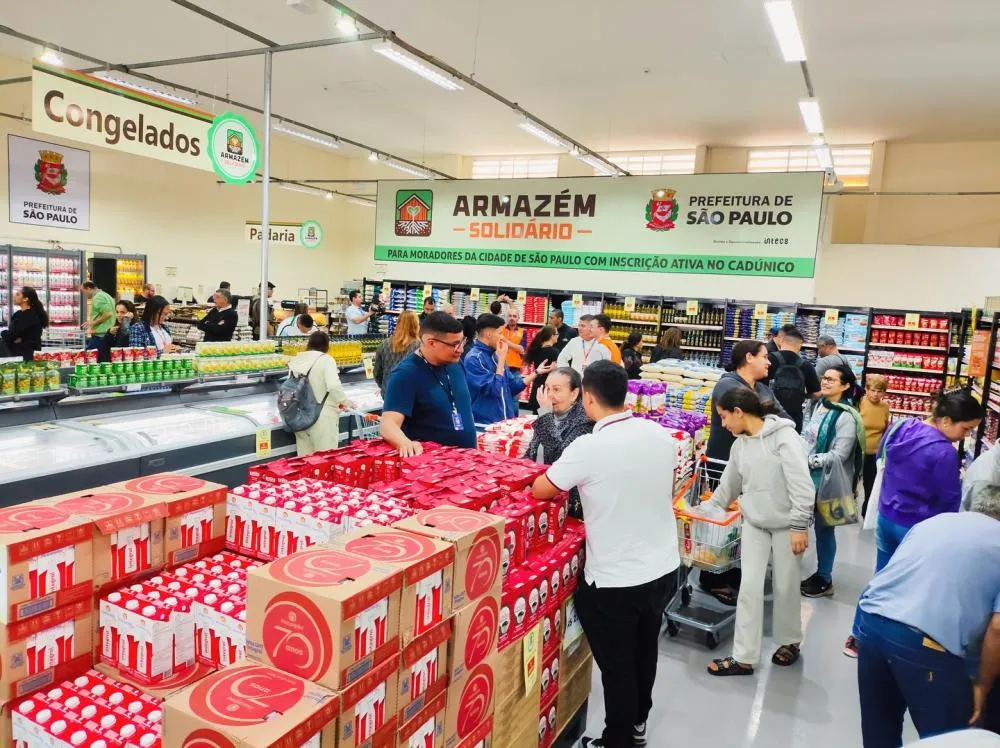 Armazéns Solidários batem recorde com quase 1 milhão de atendimentos em São Paulo