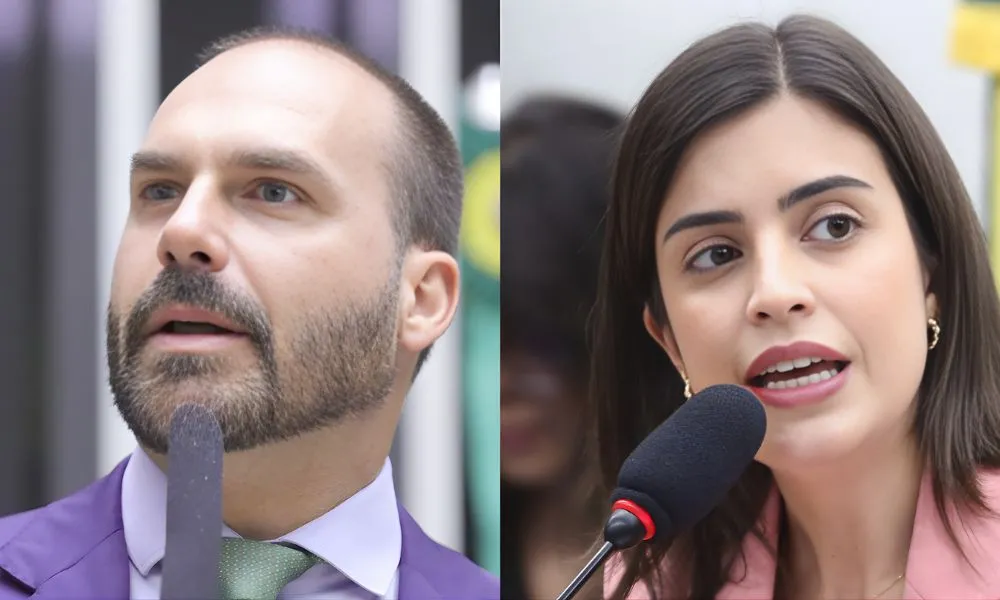 Eduardo Bolsonaro pode ser condenado por crime contra Tabata Amaral; entenda o caso