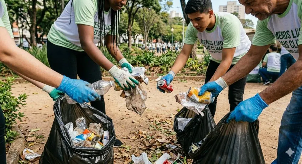 Capital Paulista mobiliza voluntários e reforça combate ao descarte irregular com mutirão em toda a cidade