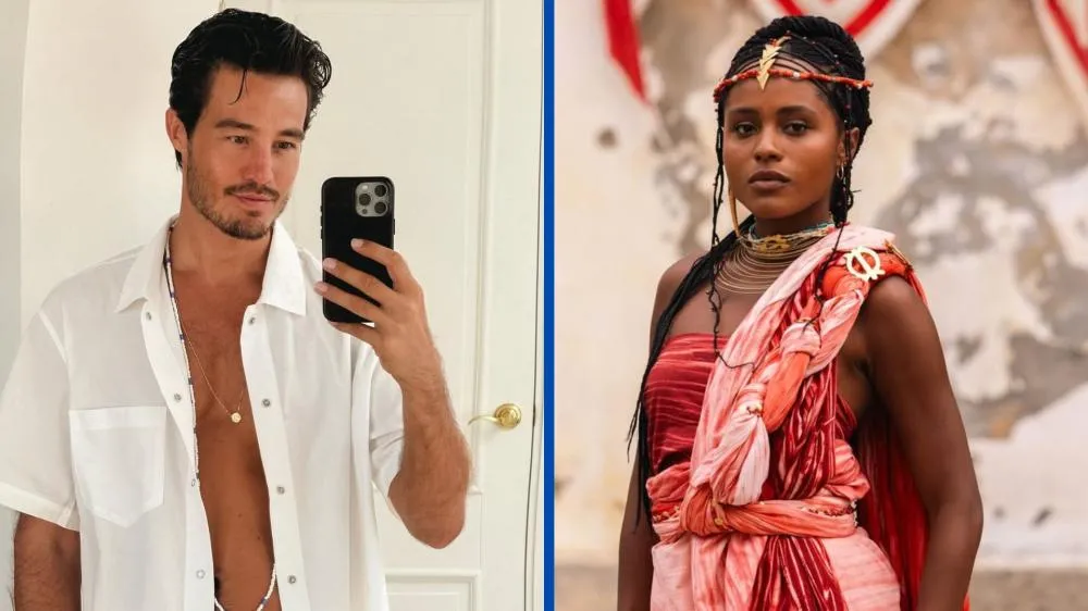 Tiago Iorc troca carícias com atriz da Globo durante evento no Rio