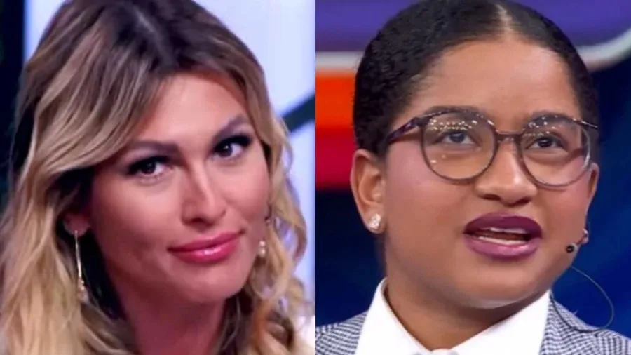 Expressão de Lívia Andrade na TV gera burburinho, e Milena, do “BBB 26”, curte post polêmico: “Muito invejosa”