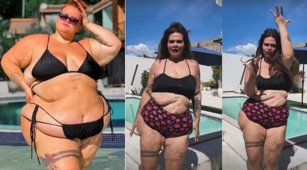 Thais Carla antes e depois: influenciadora chora ao comemorar perda de 100 kg e um ano de bariátrica