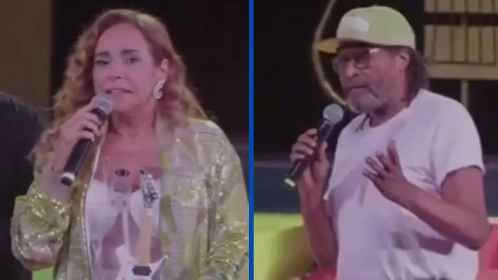 Daniela Mercury acusa ao vivo Edson Gomes de agredir esposa e cantor dispara em seguida: “Tem que provar”