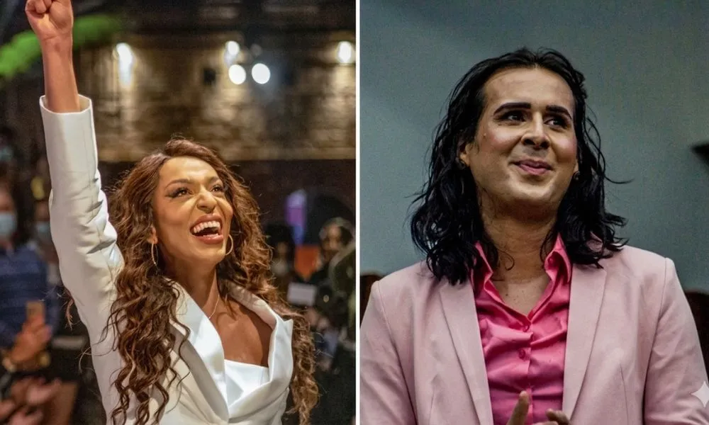 Erika Hilton e Duda Salabert protocolam projeto para Política Nacional dos Direitos LGBTQIA+