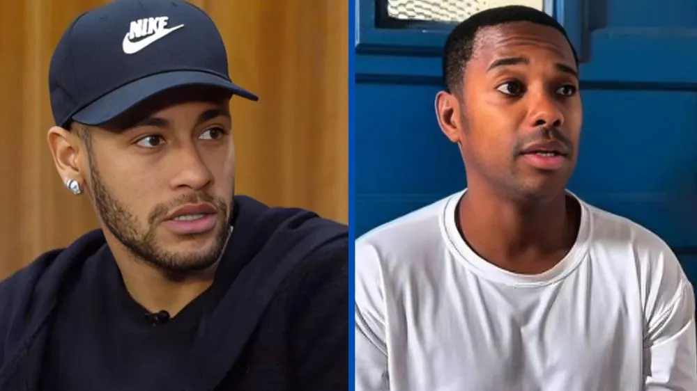 Robinho se enfurece com agressão de Neymar a seu filho e quer que caso seja levado até o fim