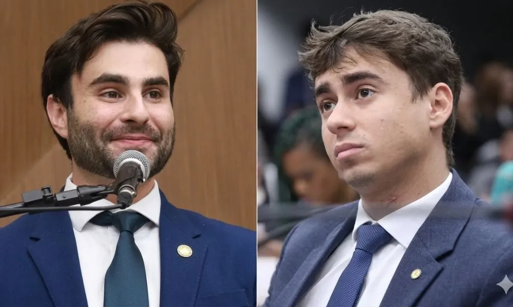 Justiça aceita denúncia de Nikolas Ferreira contra sobrinho de Dilma por difamação