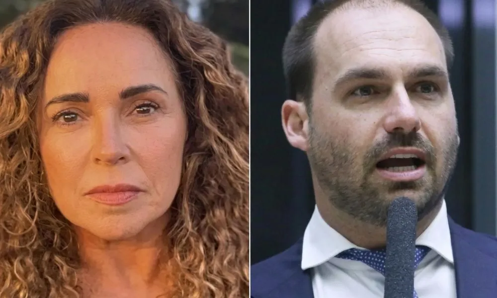 Defesa de Daniela Mercury insiste que Eduardo Bolsonaro se torne réu por difamação