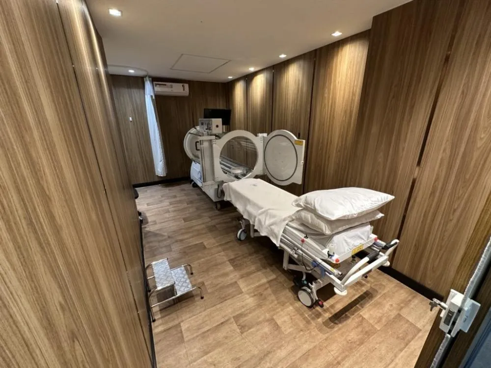 Câmara hiperbárica: o segredo por trás da recuperação mais rápida no ARC