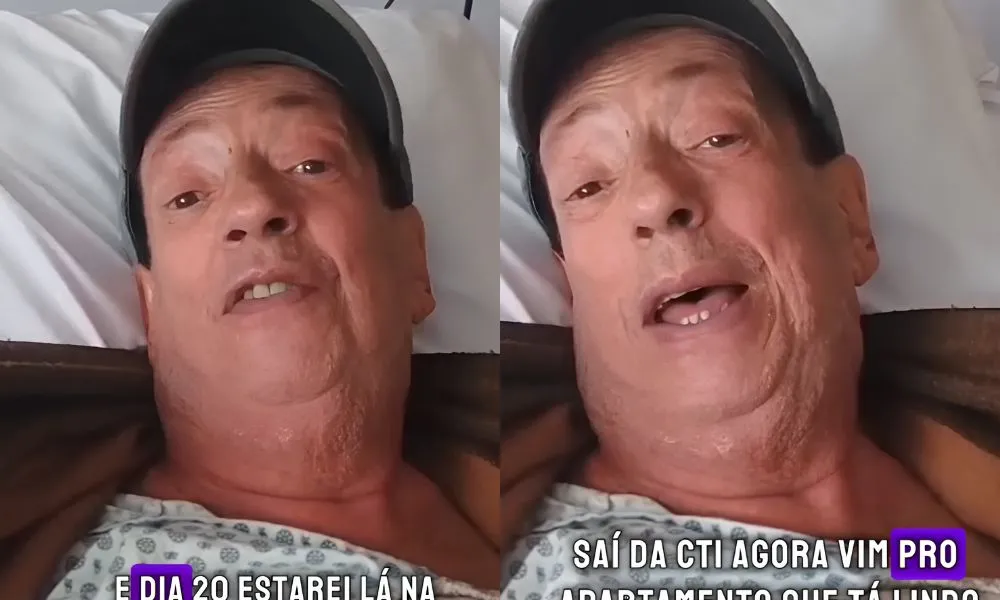 Marcos Oliveira atualiza estado de saúde após cirurgia e deixar CTI