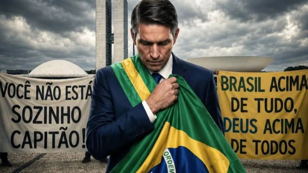 Flávio divulga trailer de 'Dark Horse', filme sobre Jair Bolsonaro: “A história de um verdadeiro herói”