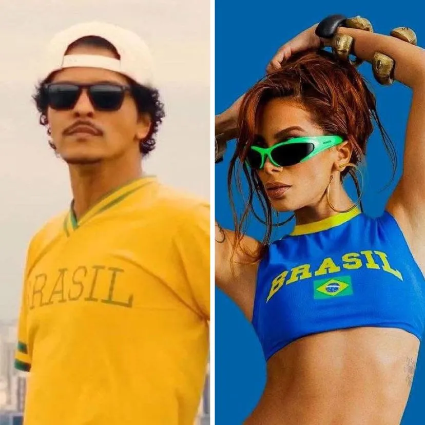 Segundo especulações, Bruno Mars e Anitta podem estar ensaiando uma parceria musical