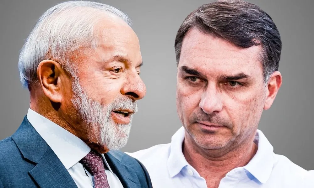 Futura/Apex: Lula aparece na liderança em todos os cenários contra Flávio Bolsonaro