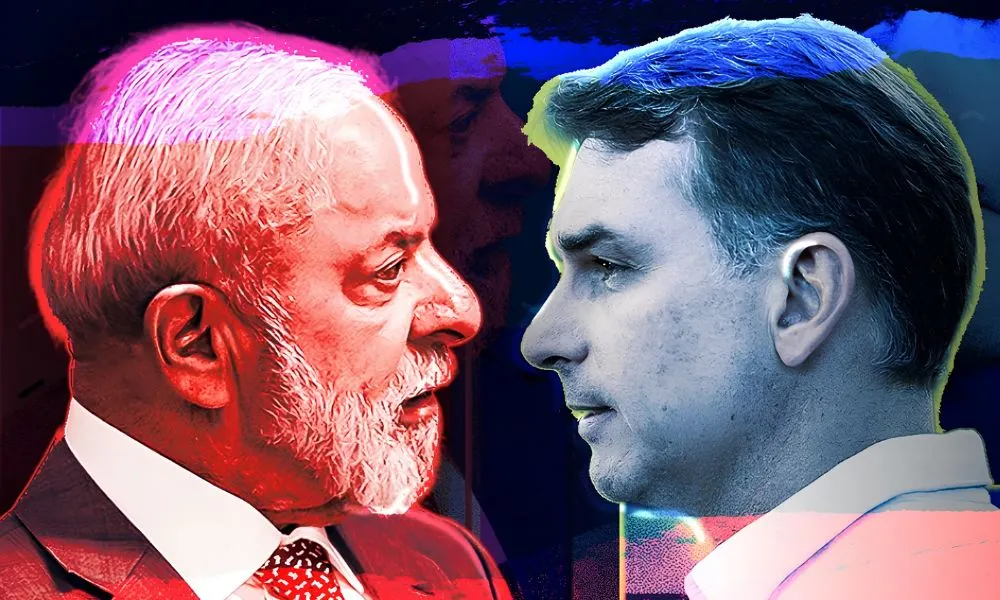 Entenda como está disputa Lula x Flávio após novas pesquisas eleitorais