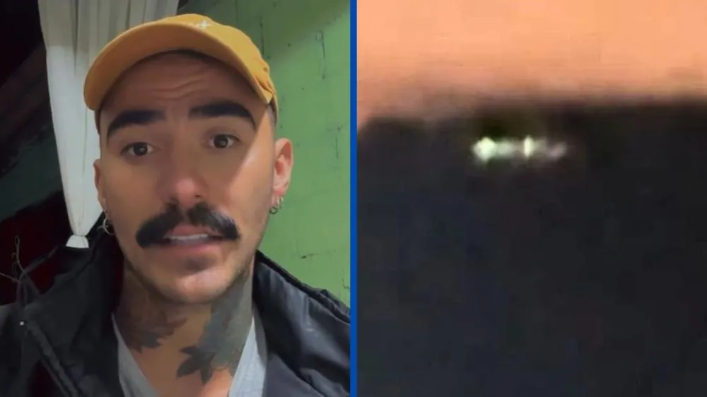 Influenciador viraliza ao filmar suposto OVNI no Paraná e chora após sofrer ameaças