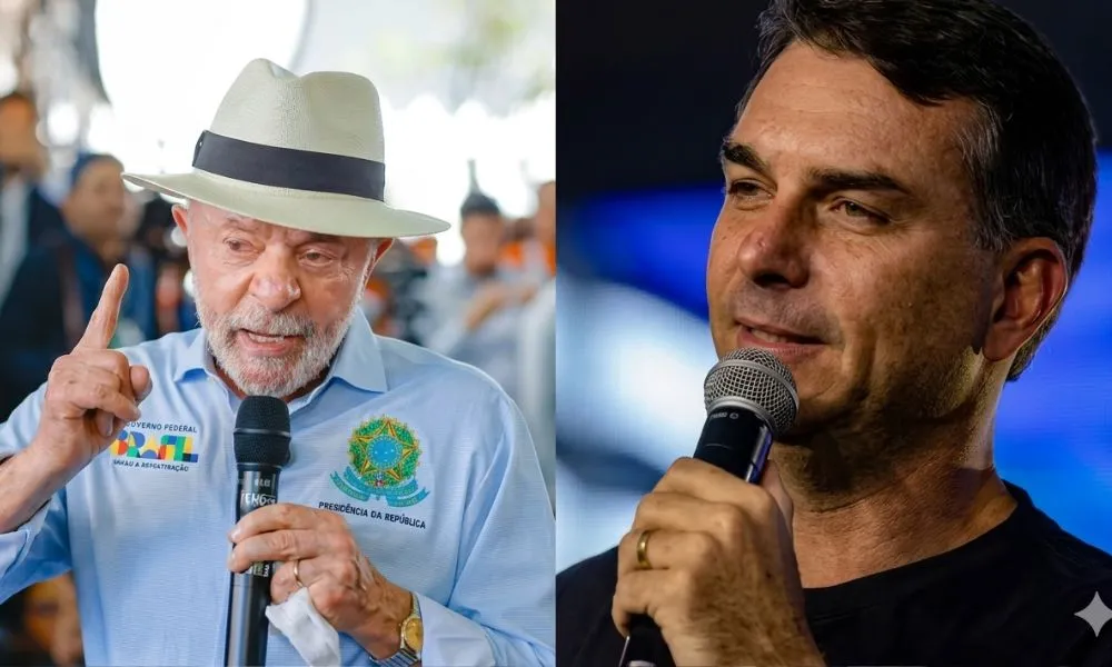 Lula culpa Flávio pelo tarifaço dos EUA e o chama de “traidor da pátria” e “imbecil”