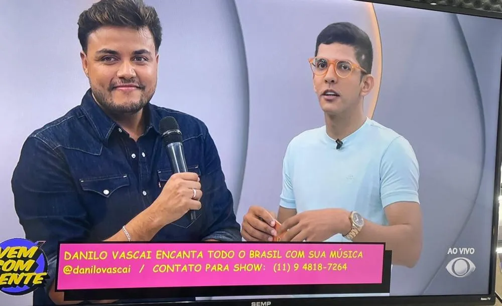Danilo Vascai conquista Band Ceará e emociona o público com apresentação inesquecível