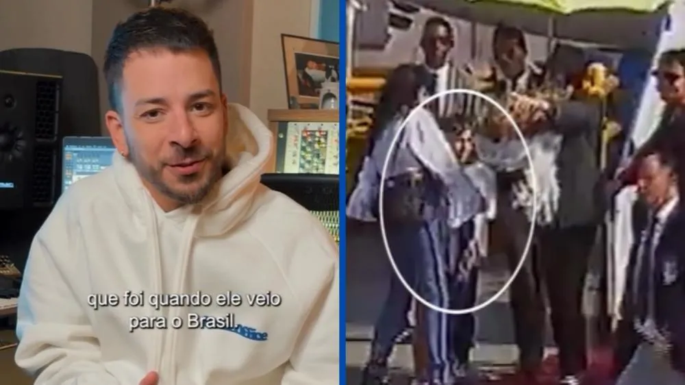 Junior Lima relembra encontro com Michael Jackson em 1993: “Me deu um abraço e vazou”