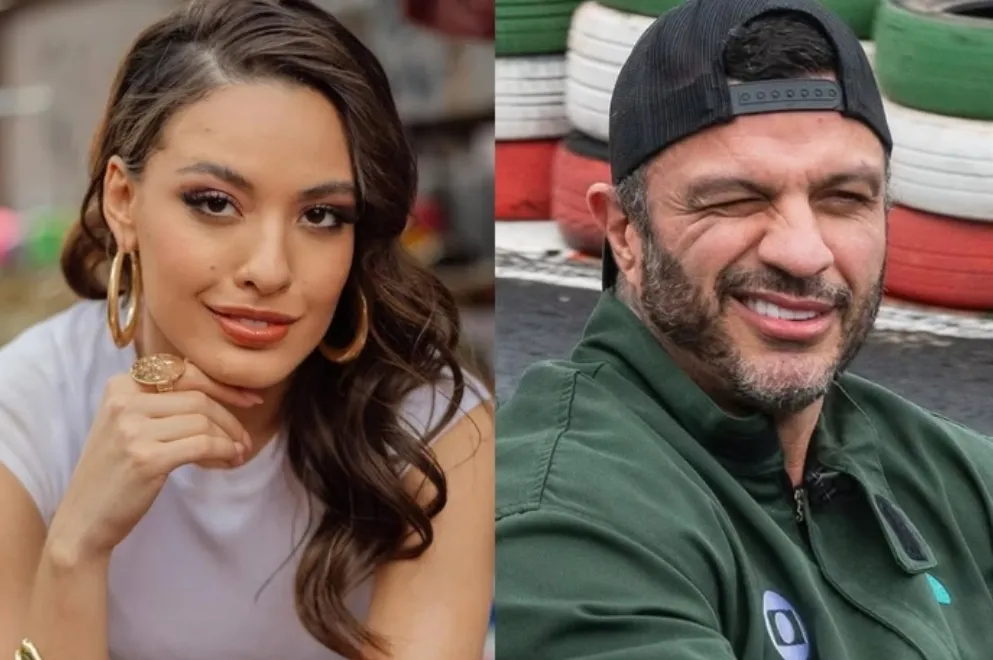 Beatriz Reis reage após polêmica com Kleber Bambam no aeroporto