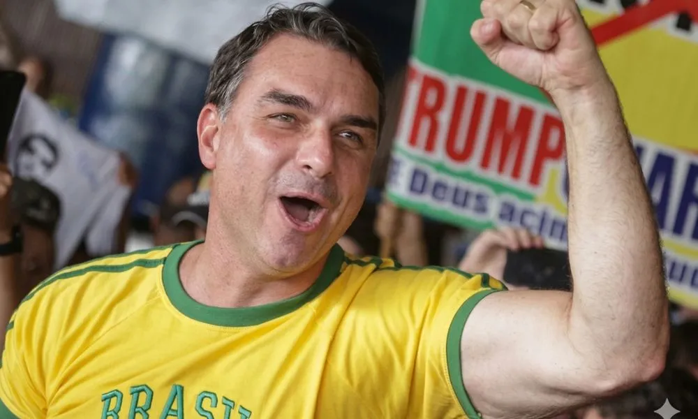 Flávio lança 1º jingle de campanha eleitoral e foca disputa contra Lula