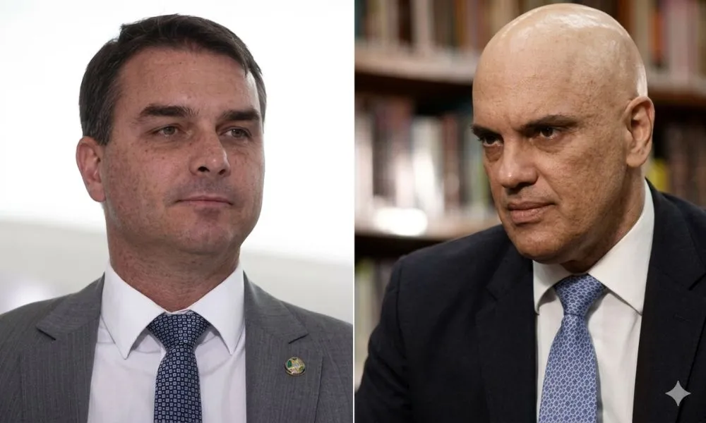 Flávio pede ao STF que Moraes seja declarado suspeito para julgar Vorcaro e caso Master